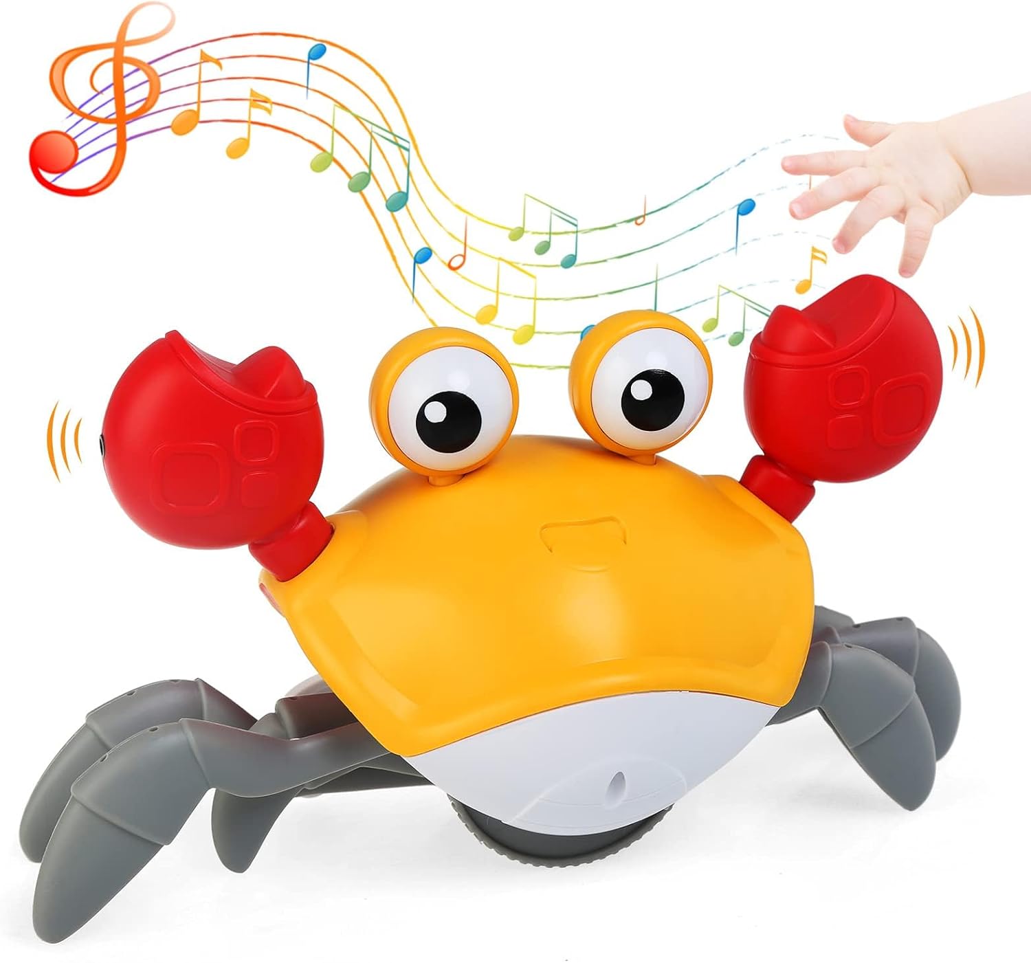 Caranguejo Fujão DUMO – Brinquedo Inteligente e Interativo p