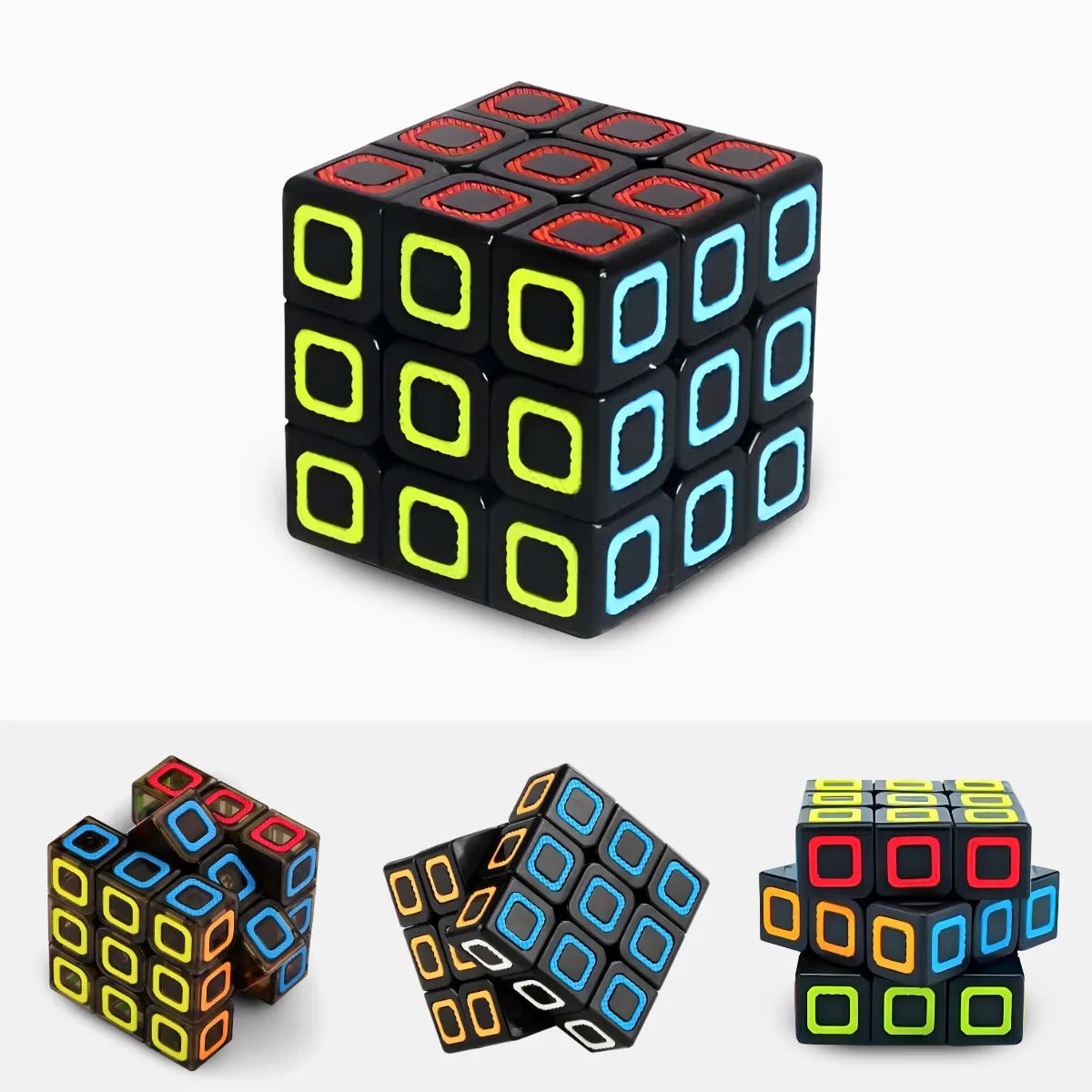 Kit Serie 6 Cubo Mágico Profissional Brinquedo