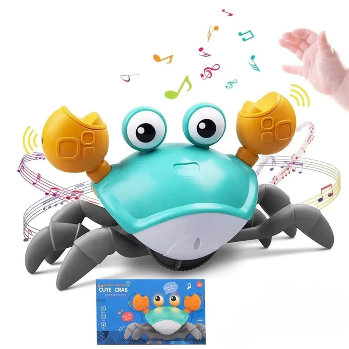 Caranguejo Fujão DUMO – Brinquedo Inteligente e Interativo p