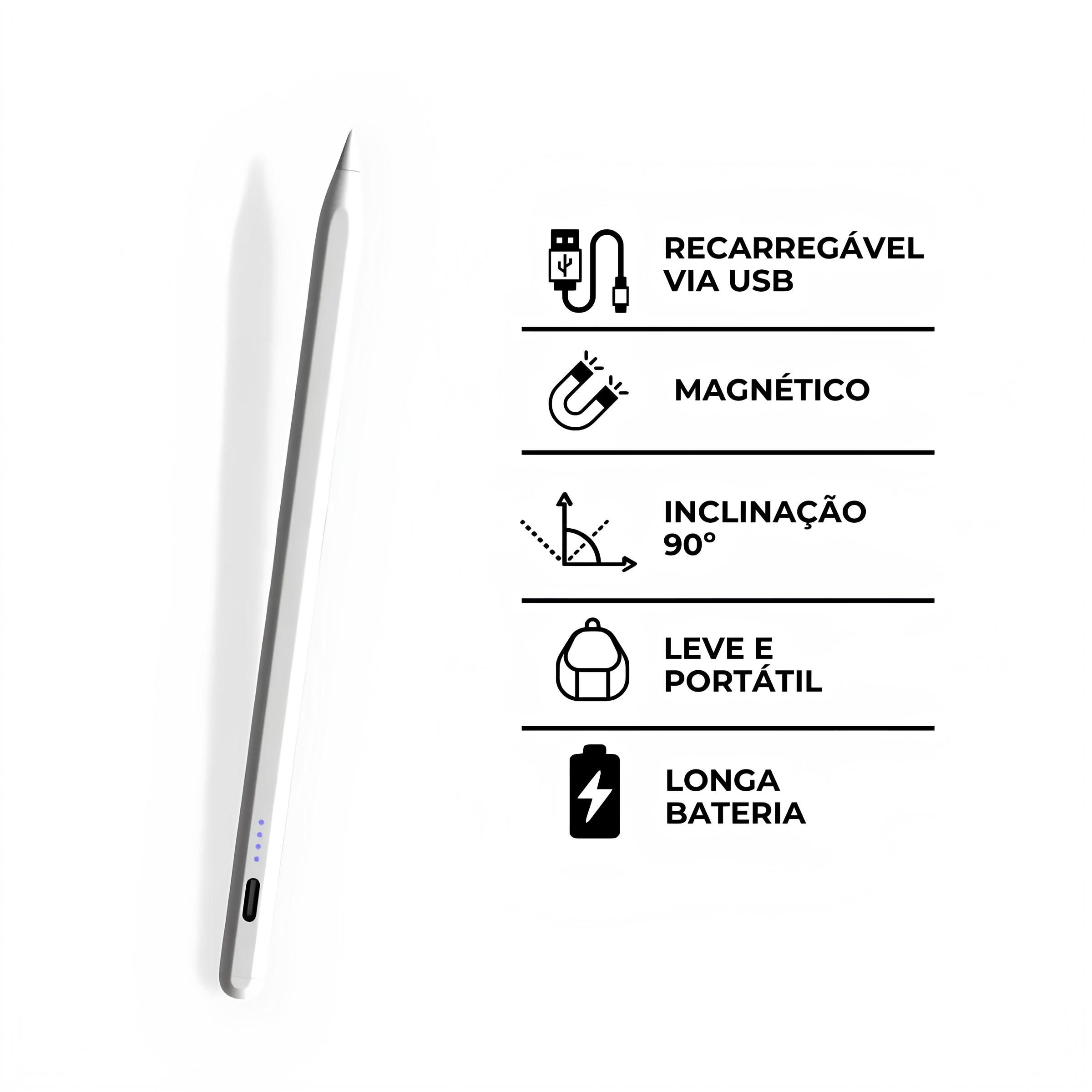 Caneta Digital de Ponta Fina