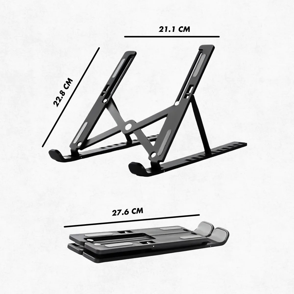 Suporte Dobrável e Ajustável para Notebook