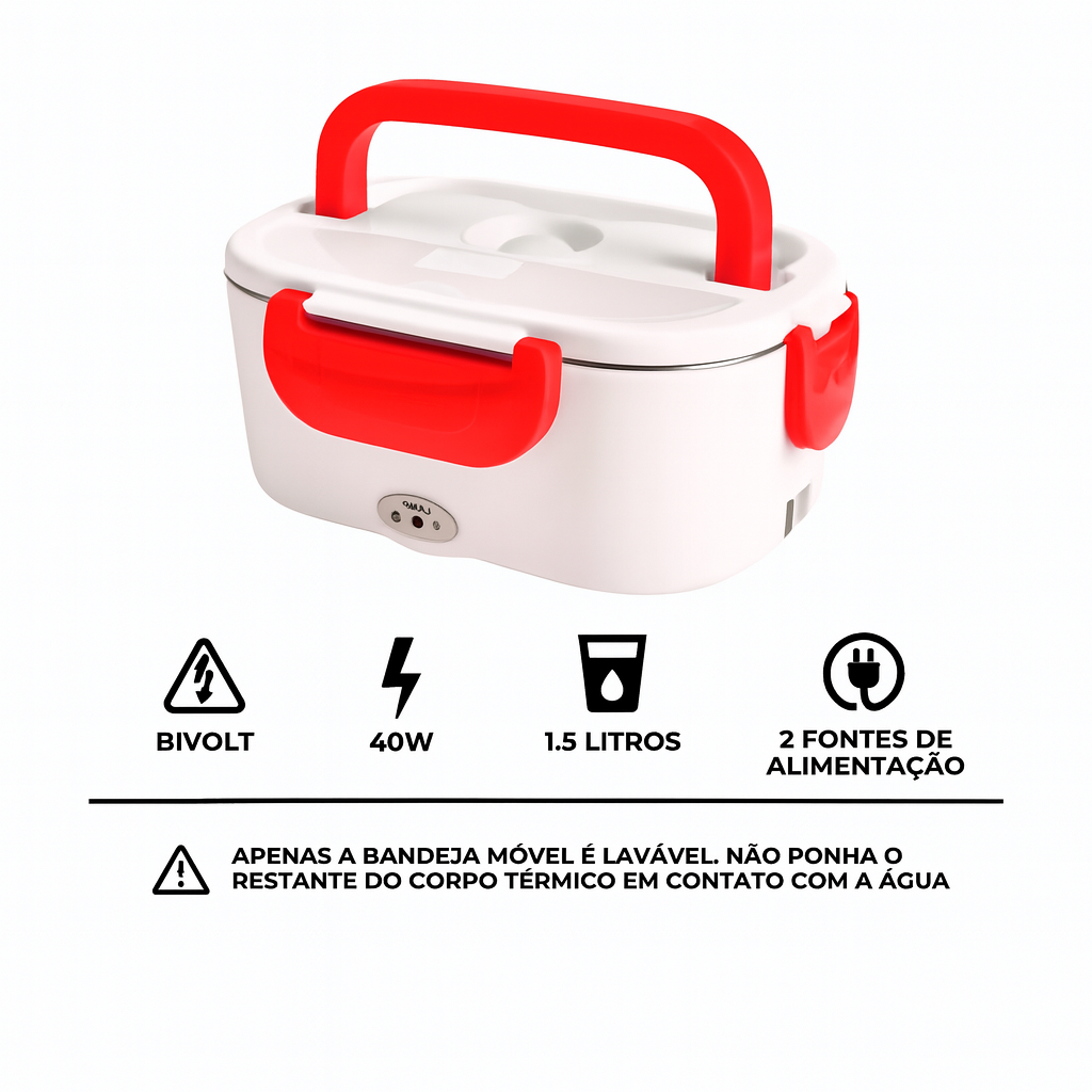 Marmita Elétrica Portátil Bivolt