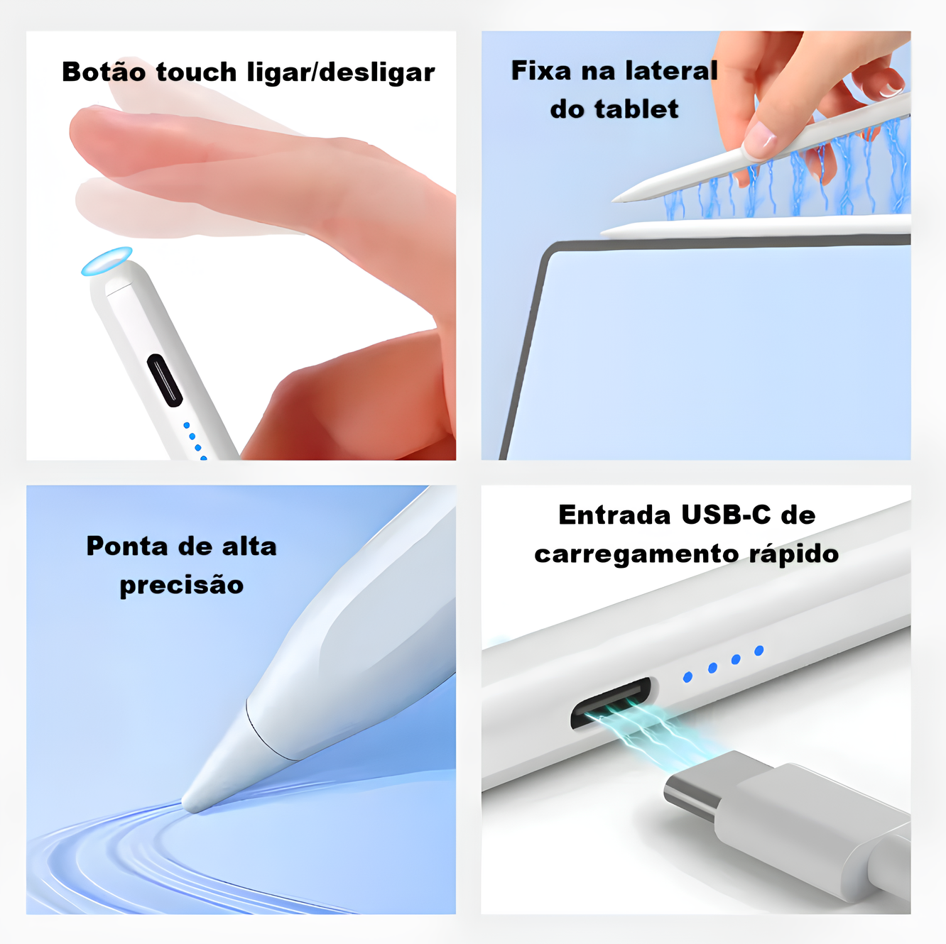 Caneta Digital de Ponta Fina