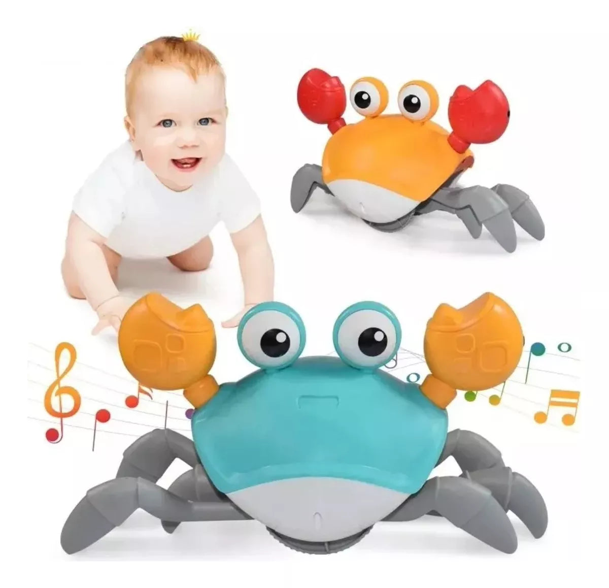 Caranguejo Fujão DUMO – Brinquedo Inteligente e Interativo p