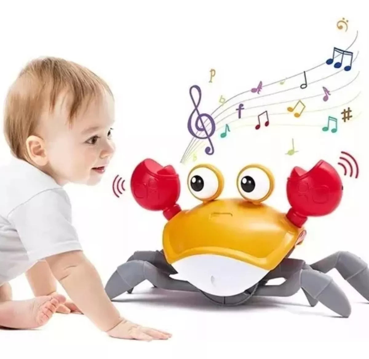 Caranguejo Fujão DUMO – Brinquedo Inteligente e Interativo p