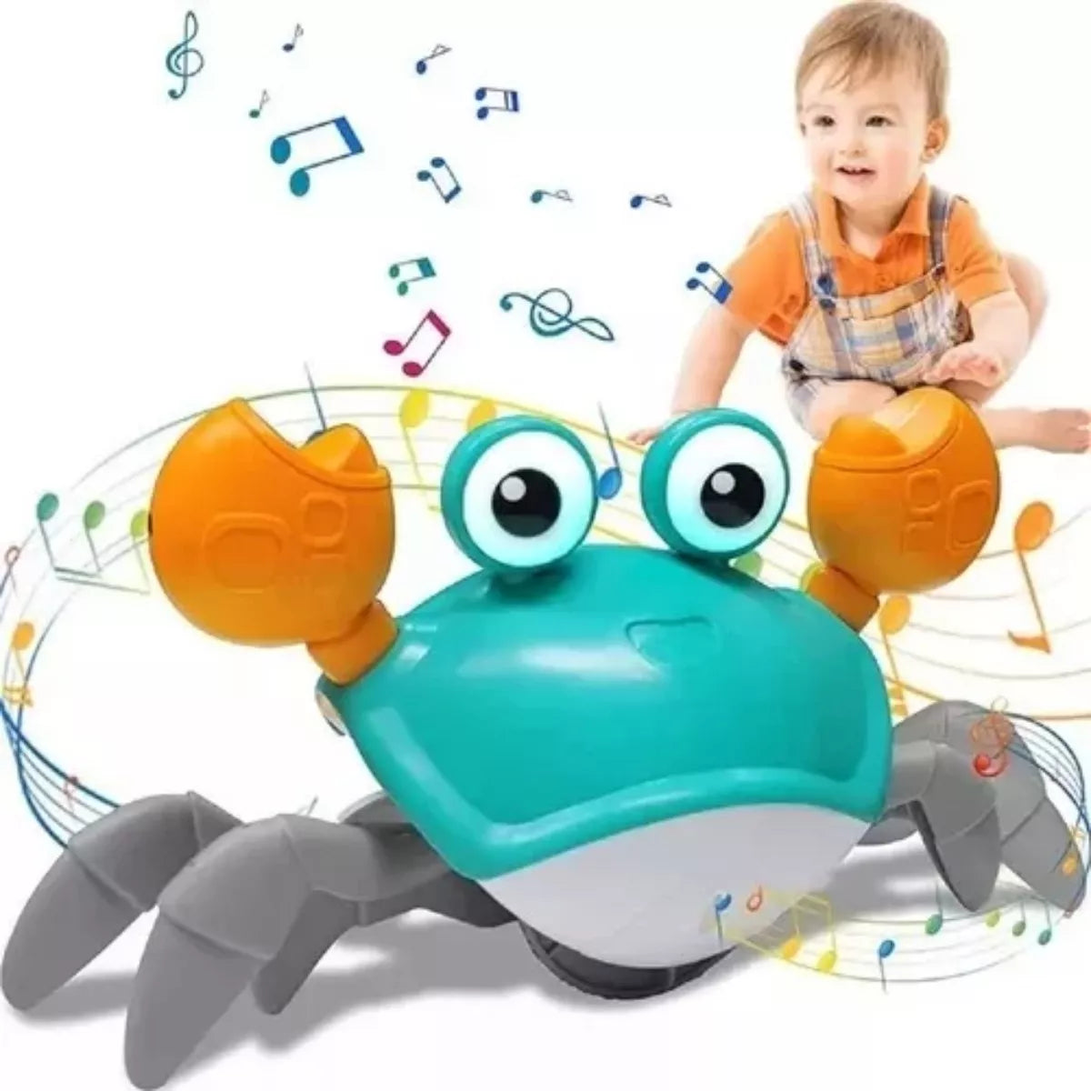 Caranguejo Fujão DUMO – Brinquedo Inteligente e Interativo p